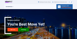 homenet movers web design in kenya
