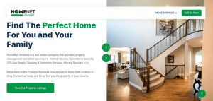 homenet ventures web design in nairobi